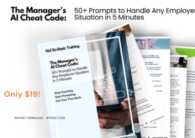 Manager's AI Cheat Code: 50+ Prompts to Handle Any Employee Situation in 5 Minutes